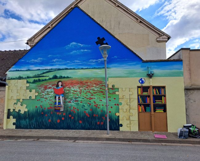 20240924_152125 Trompe L'oeil mairie de Bougligny