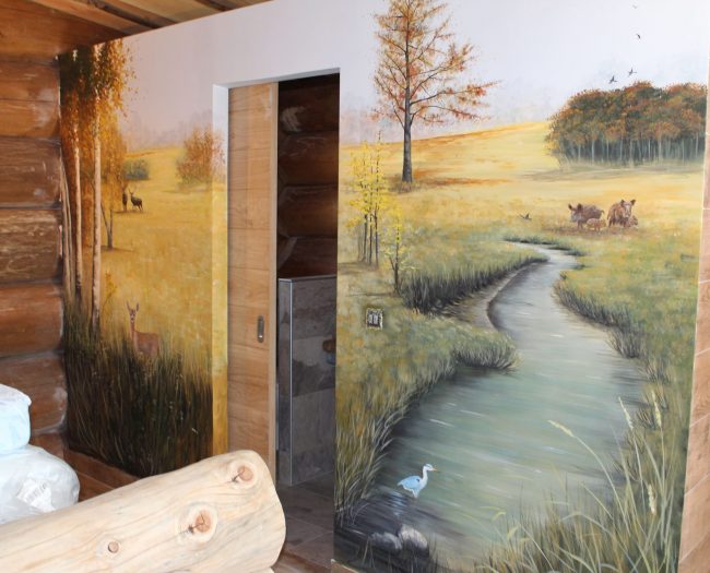 IMG_6632 Trompe l'oeil gites les Tinarages